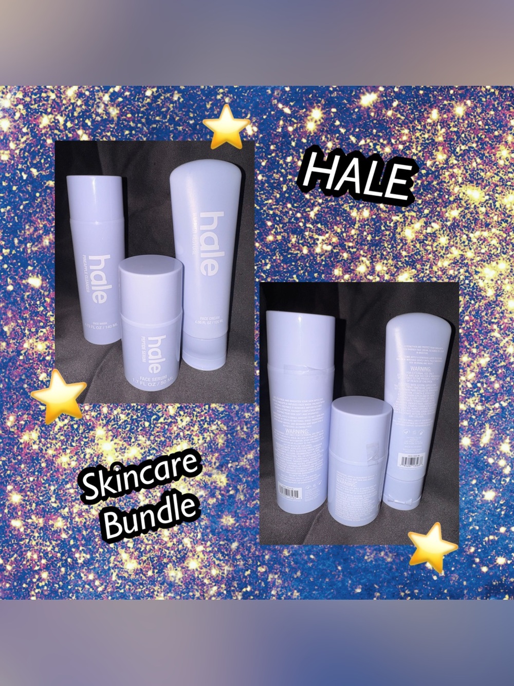 ⭐️hale skincare BUNDLE!! All are full size.